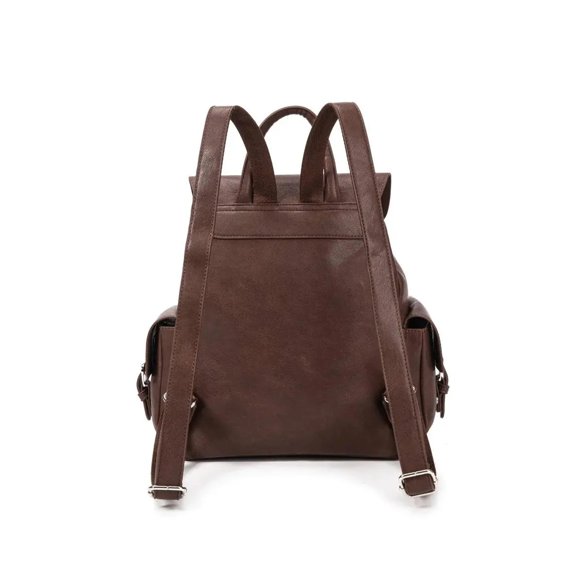 zaino vintage ecopelle invernale