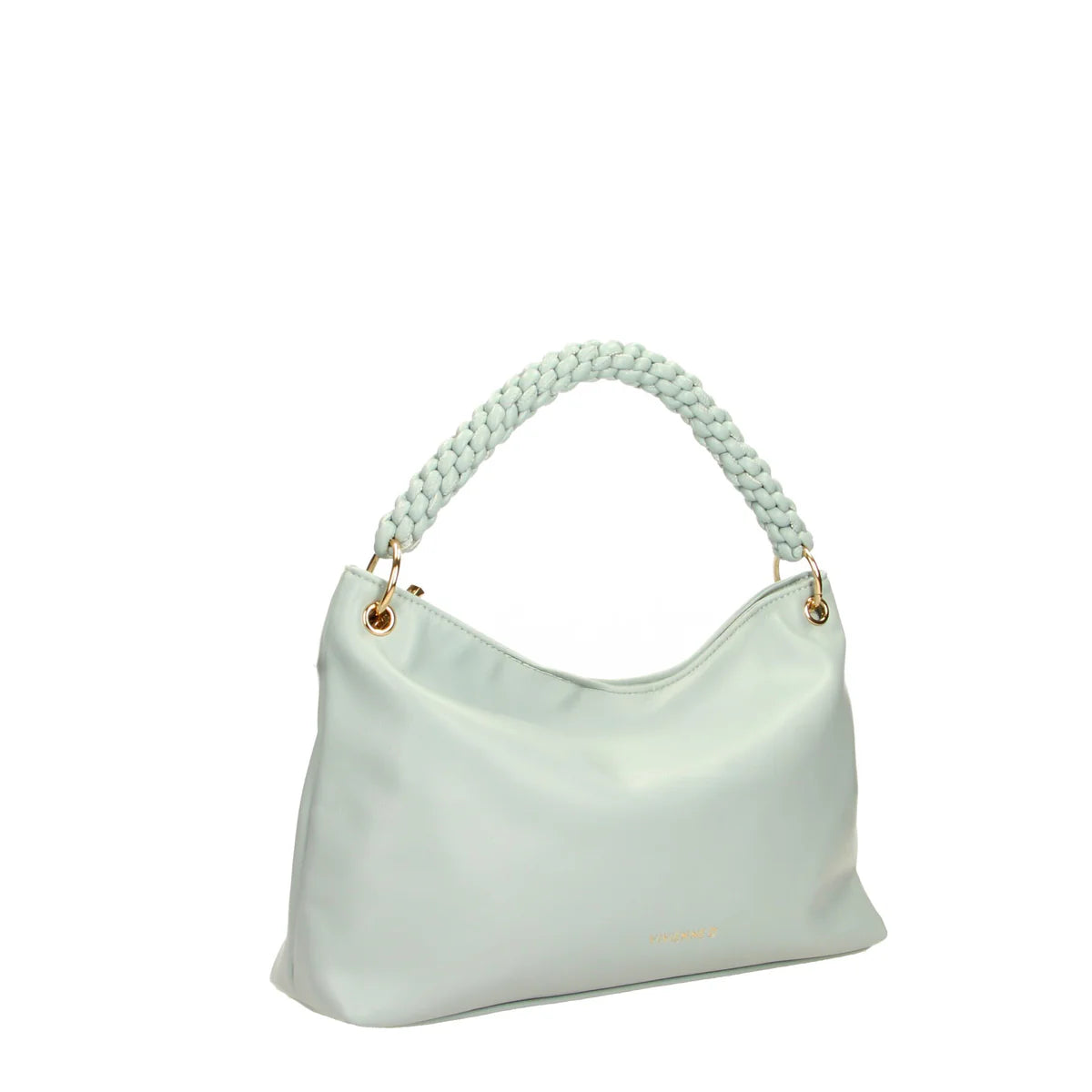 Elegante borsa con intreccio sul manico firmato vivienne d
