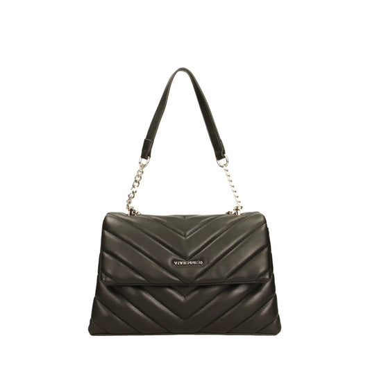 Borsa nera trapuntata firmata vivienne d, collezione primavera/estate 2026 firenze