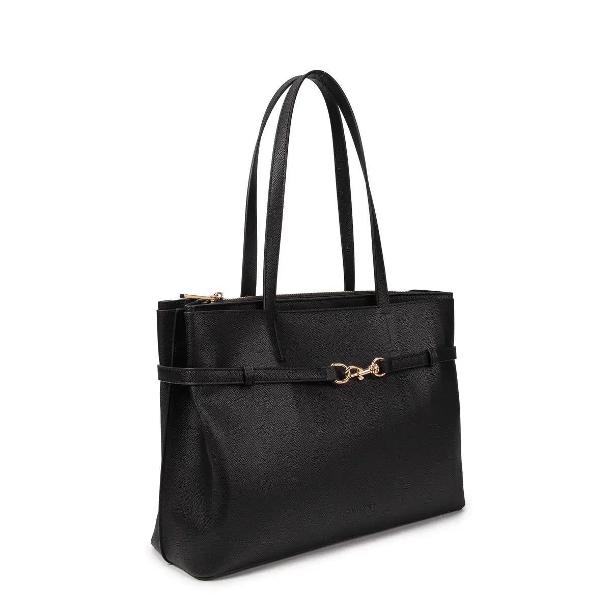 borsa shopper nera, collezione autunno/inverno