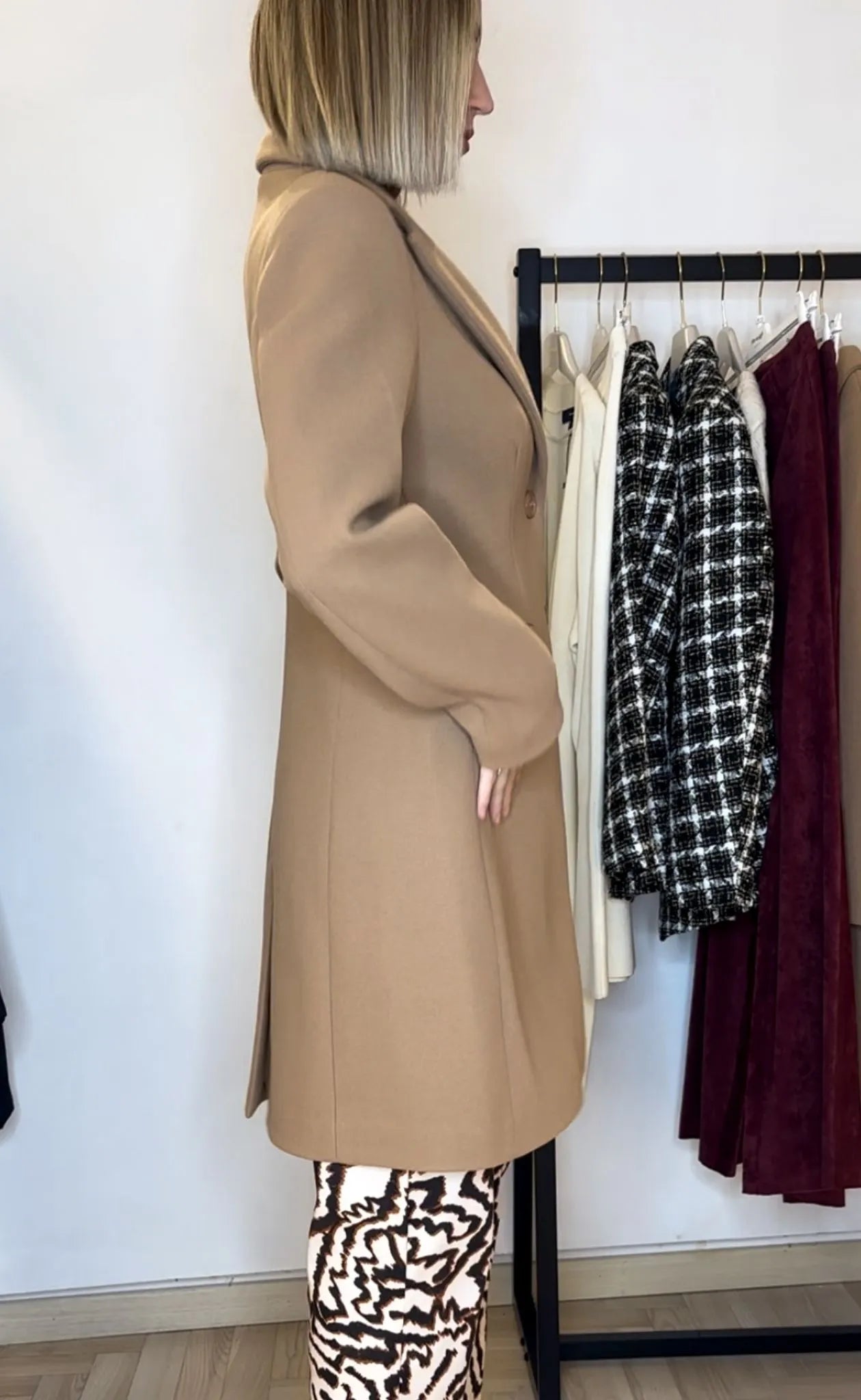 cappotto, firenze, cammello, medio, casual