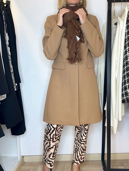 cappotto medio, firenze, cammello