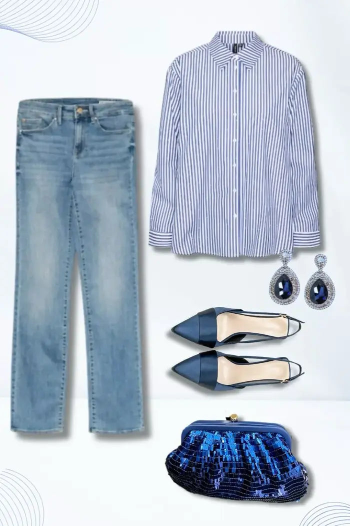 Idea di outfit con jeans