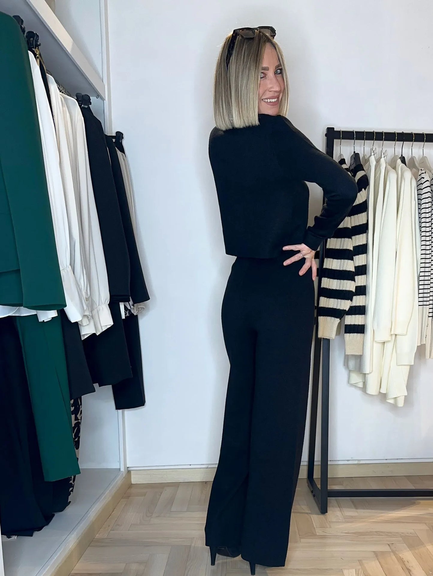 pantalone, nero, comodo, vicino a me, maglia, firenze