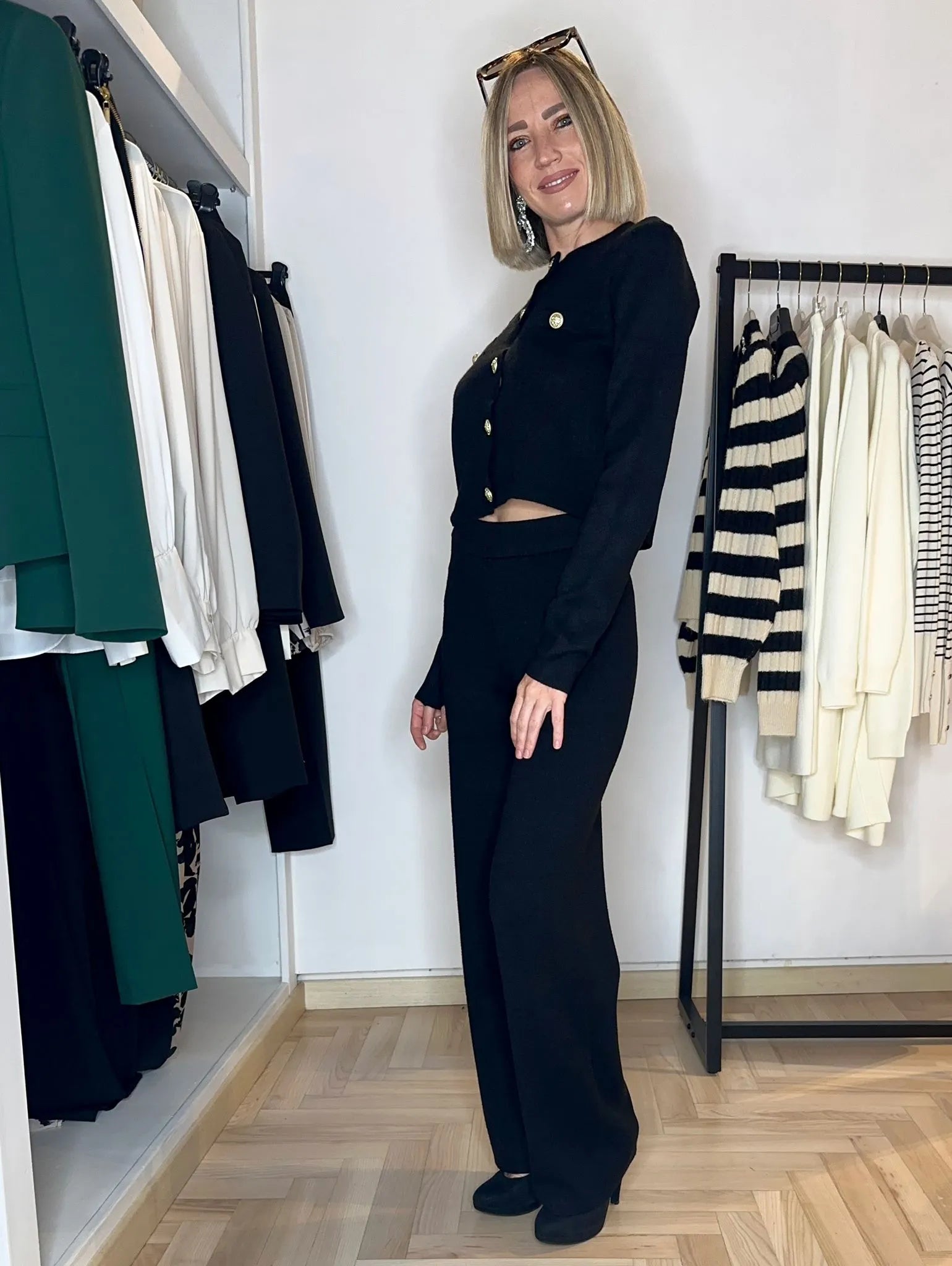 pantalone, maglia, comfort, vita alta, firenze