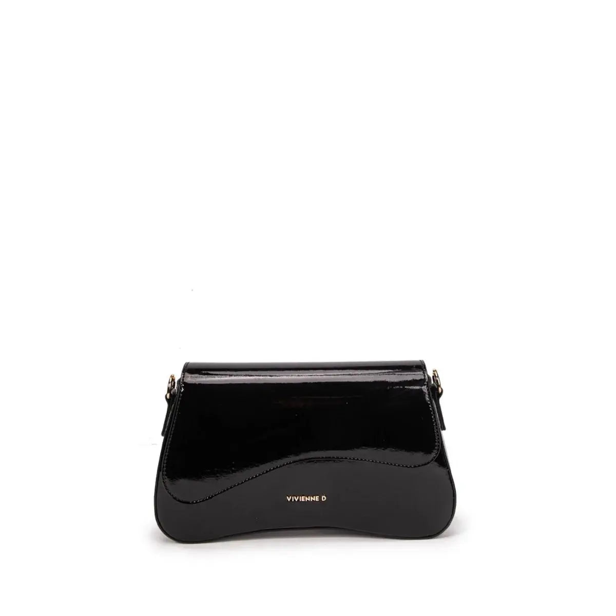 pochette lucida nera, un accessorio elegante perfetto per una serata fuori con le amiche