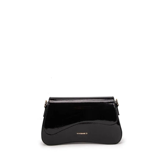 pochette lucida nera, un accessorio elegante perfetto per una serata fuori con le amiche