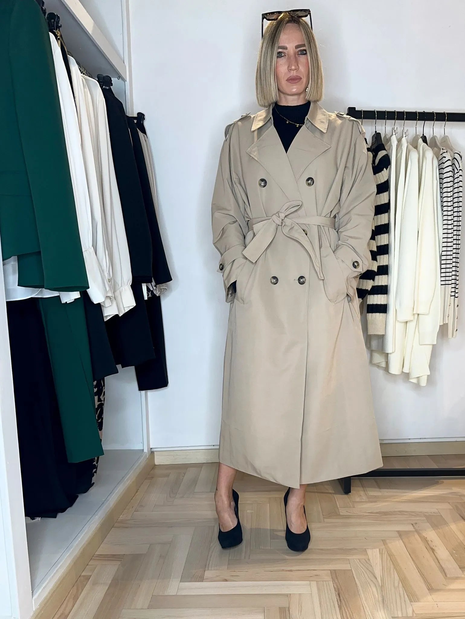 trench, firenze, beige, lungo, pioggia