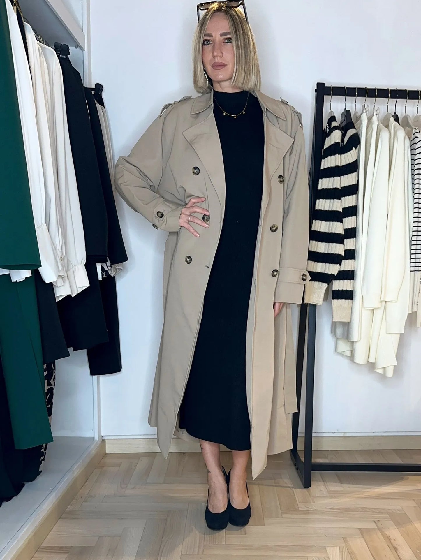 trench, autunno, beige, lungo, bottoni, vicino a me 